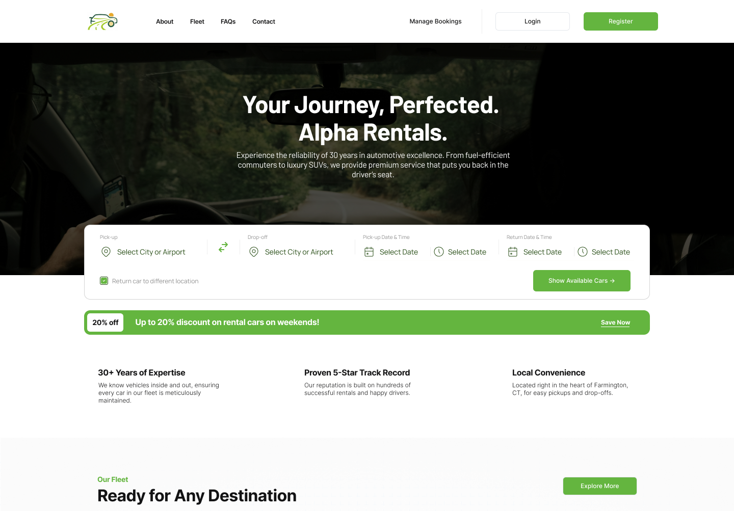 Direct booking website for Turo hosts