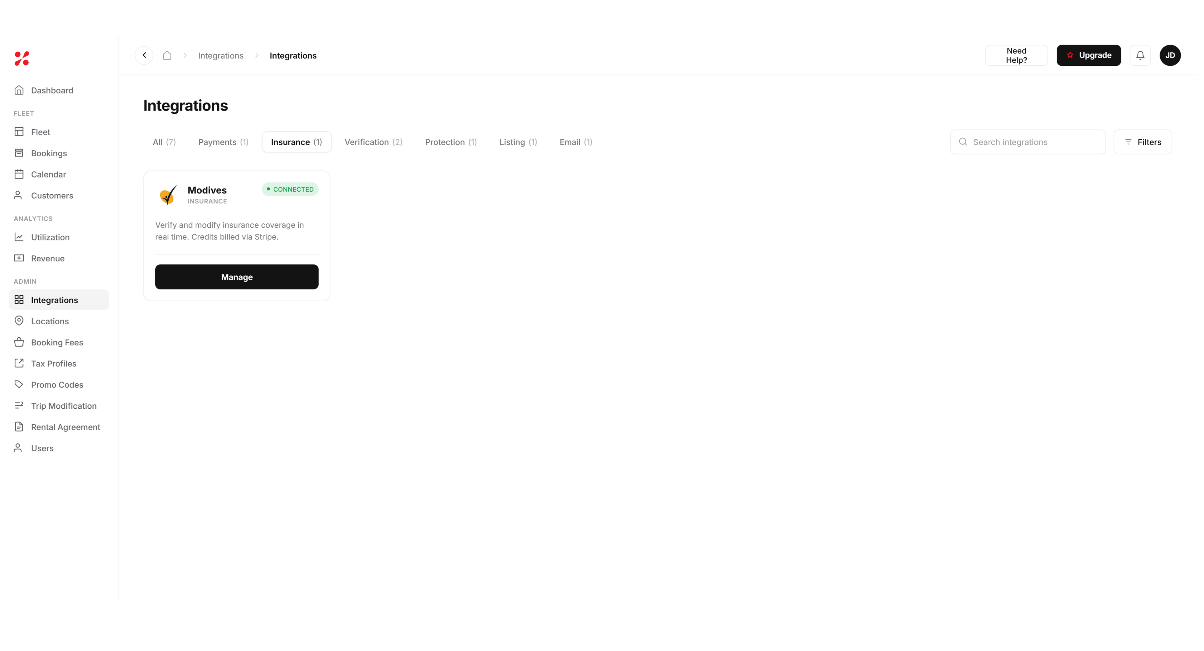 FleetHQ verification integrations